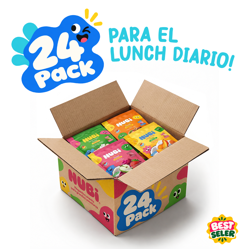 24 pack (6 de cada sabor)