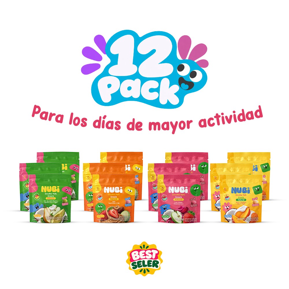 12 pack (3 de cada sabor)