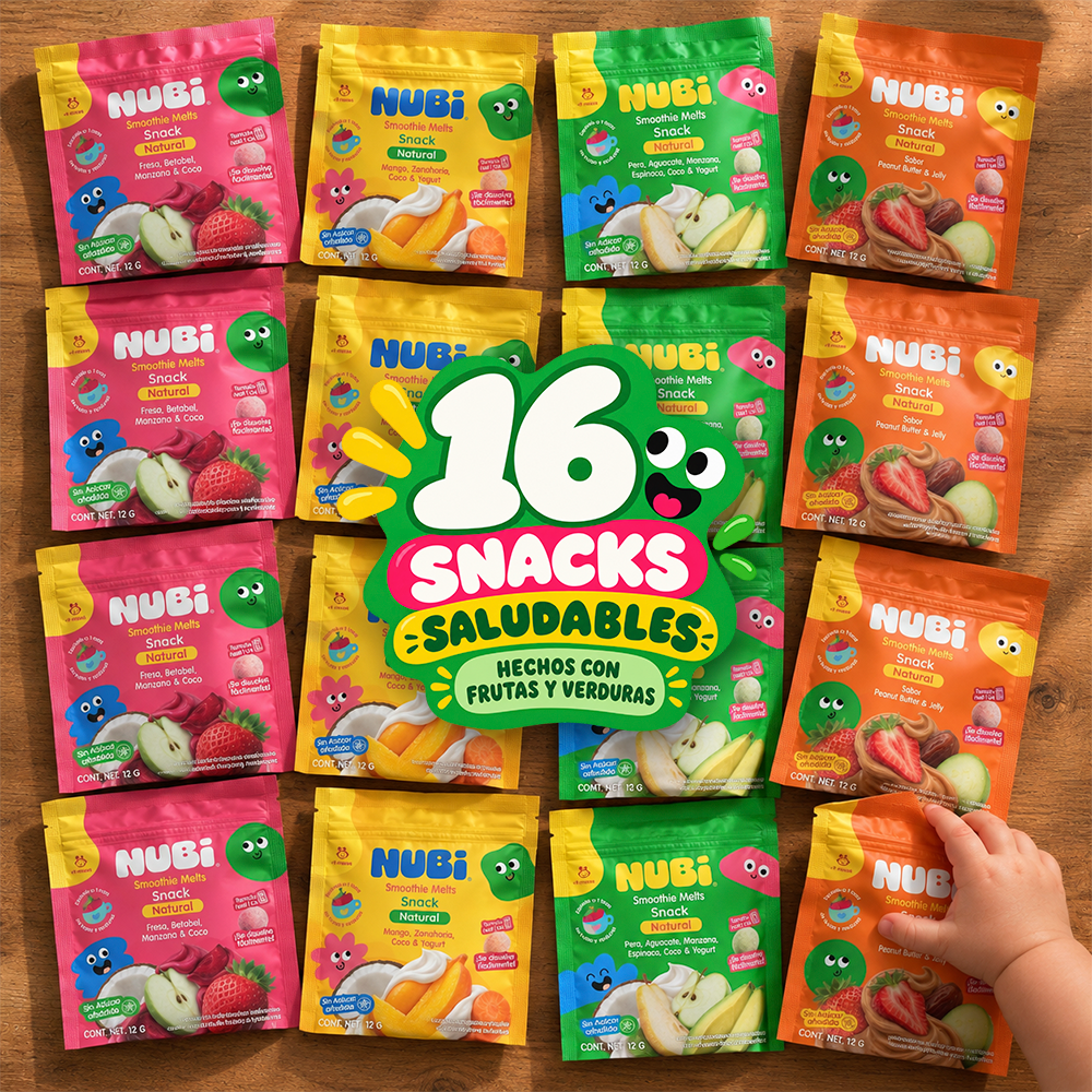 16 pack (4 de cada sabor)